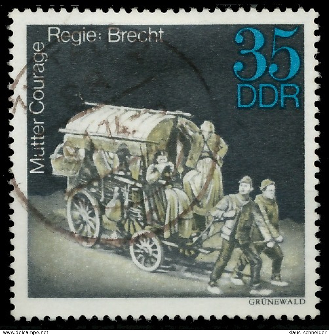 DDR 1973 Nr 1852 Zentrisch Gestempelt X40BC52 - Gebraucht