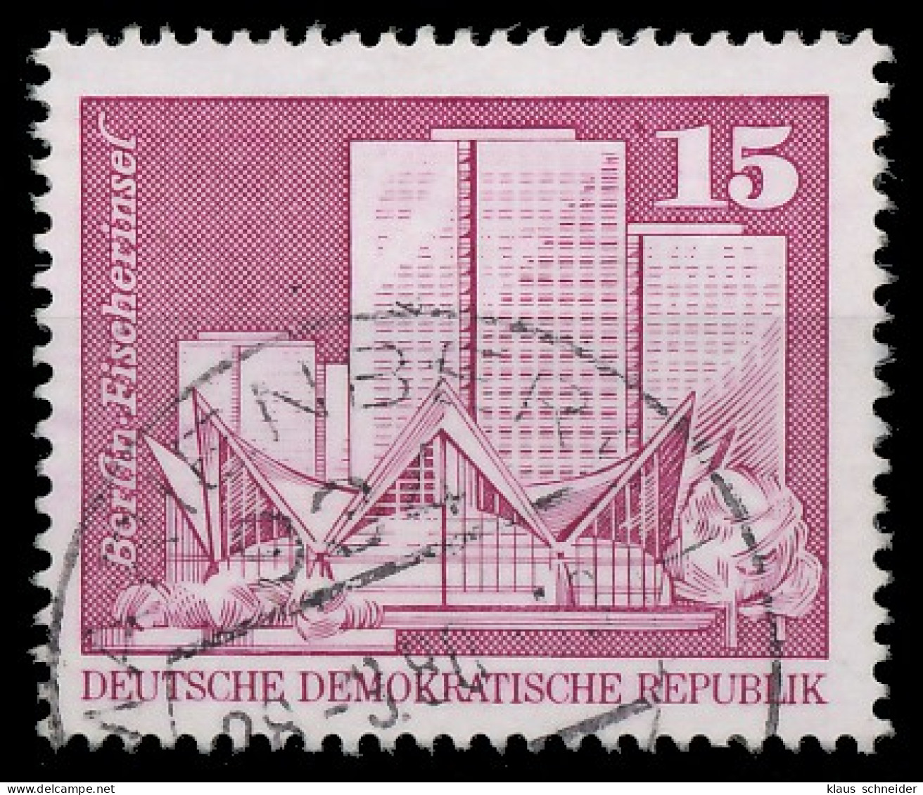 DDR DS AUFBAU IN DER Nr 1853I Gestempelt X40BCDE - Used Stamps
