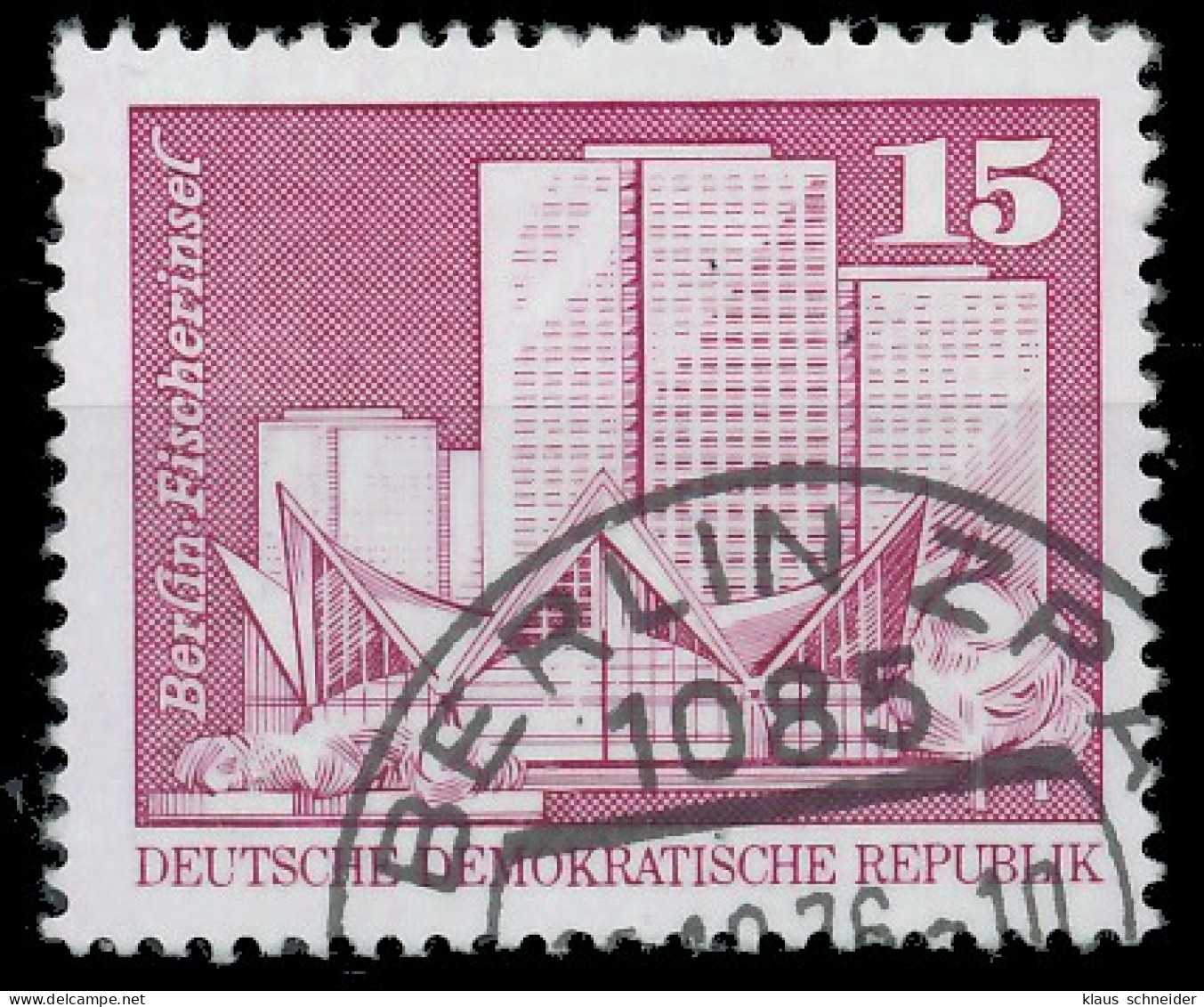 DDR DS AUFBAU IN DER Nr 1853I Gestempelt X40BCE6 - Used Stamps