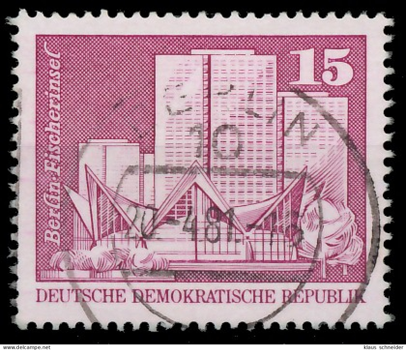 DDR DS AUFBAU IN DER Nr 1853I Gestempelt X40BCCA - Used Stamps