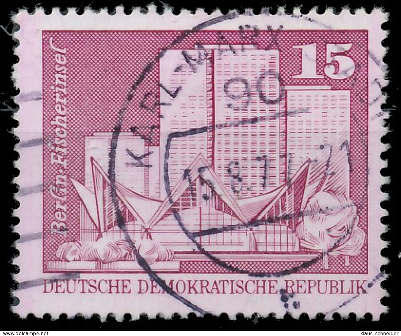 DDR DS AUFBAU IN DER Nr 1853I Gestempelt X40BCD2 - Used Stamps