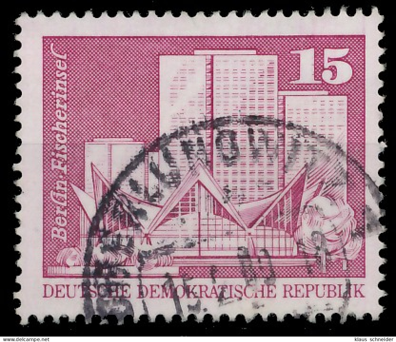 DDR DS AUFBAU IN DER Nr 1853I Gestempelt X40BCC2 - Used Stamps