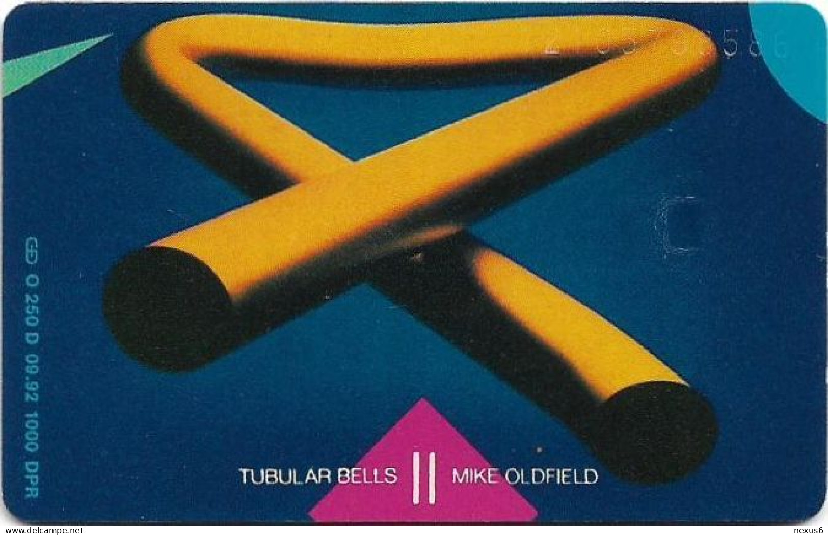 Germany - WEA Musik 9 - Mike Oldfield - O 0250D - 09.1992, 6DM, 1.000ex, Mint - O-Series : Séries Client