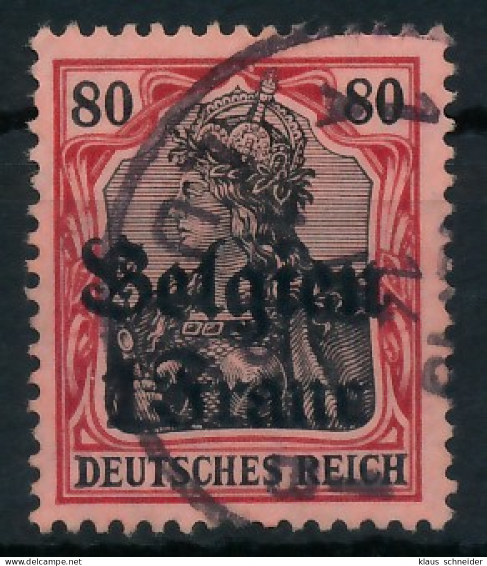 BES. 1WK LANDESPOST BELGIEN Nr 7 Gestempelt X410F56 - Bezetting 1914-18