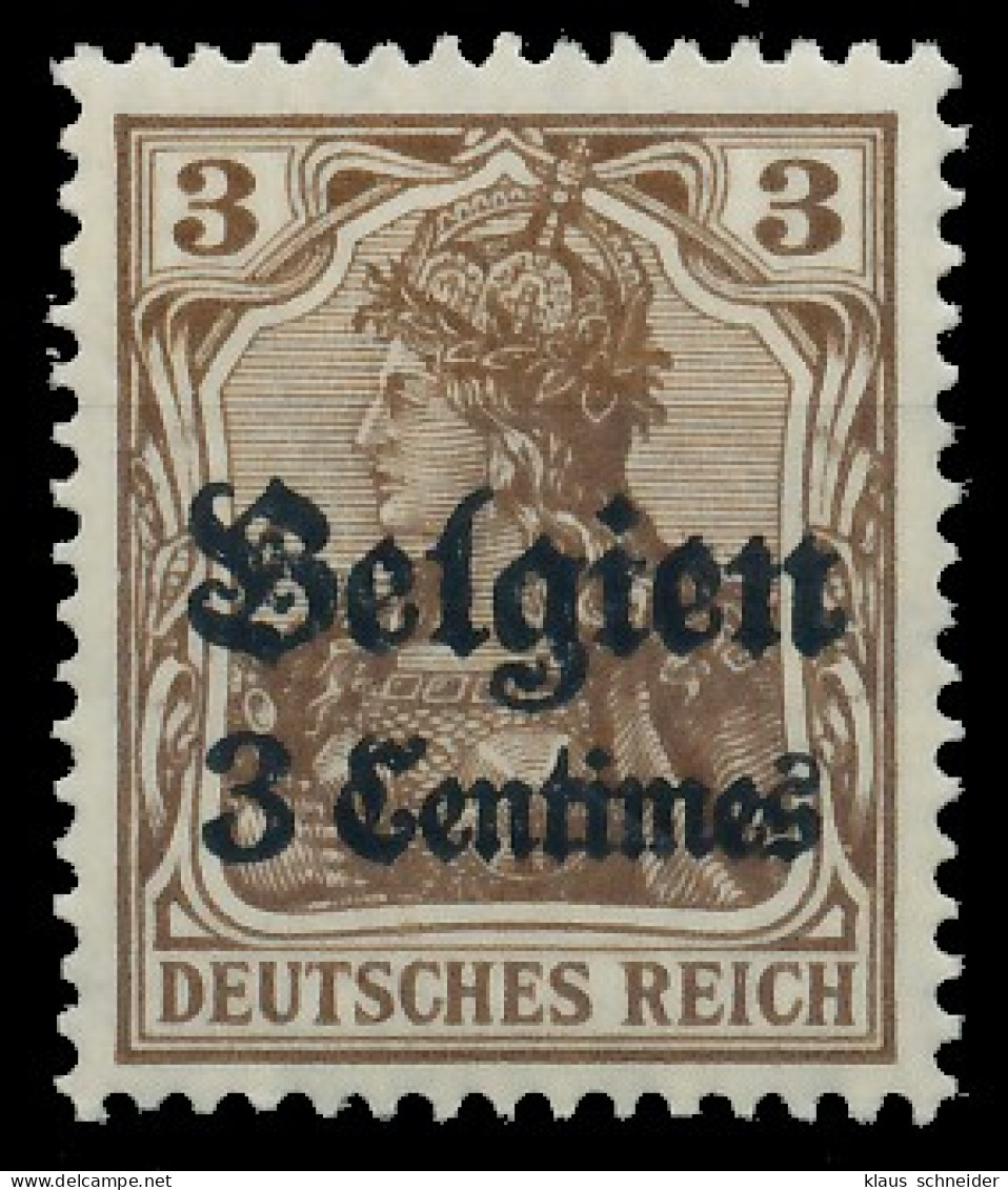 BES. 1WK LANDESPOST BELGIEN Nr 1 Postfrisch X4111EE - Bezetting 1914-18