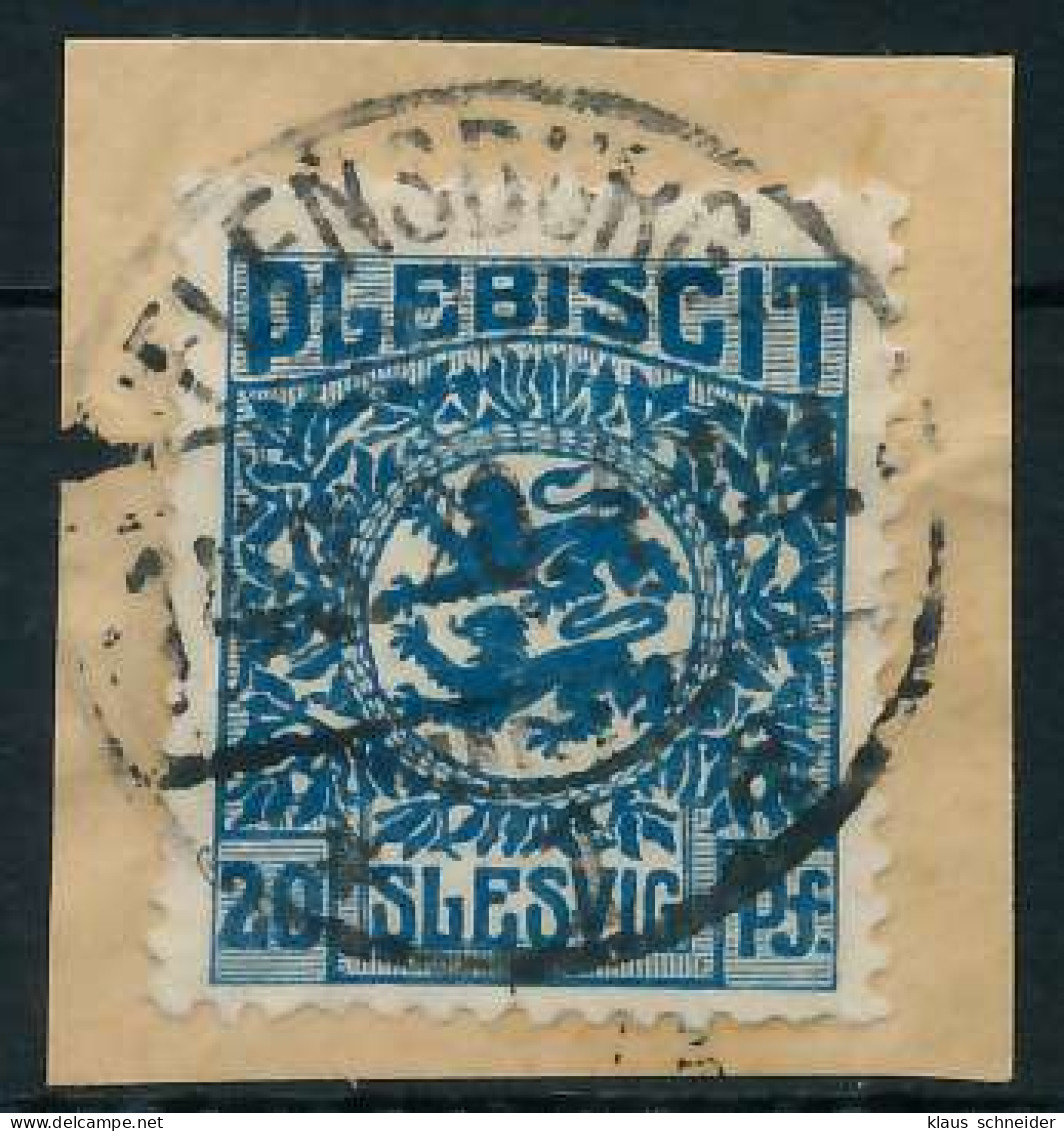 ABSTGEB SCHLESWIG Nr 6 Zentrisch Gestempelt Briefstück X4C37EE - Otros & Sin Clasificación