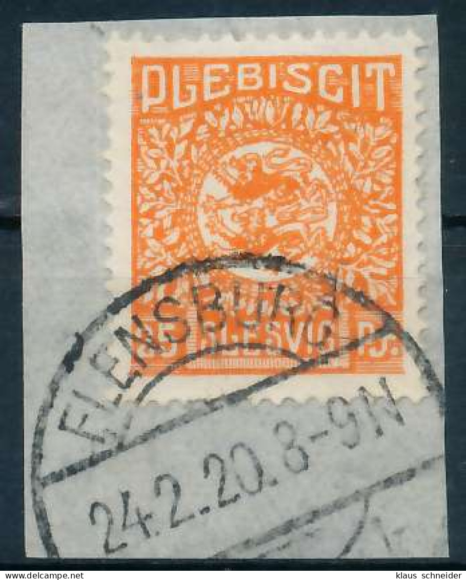 ABSTGEB SCHLESWIG Nr 7 Zentrisch Gestempelt Briefstück X4C381E - Sonstige & Ohne Zuordnung