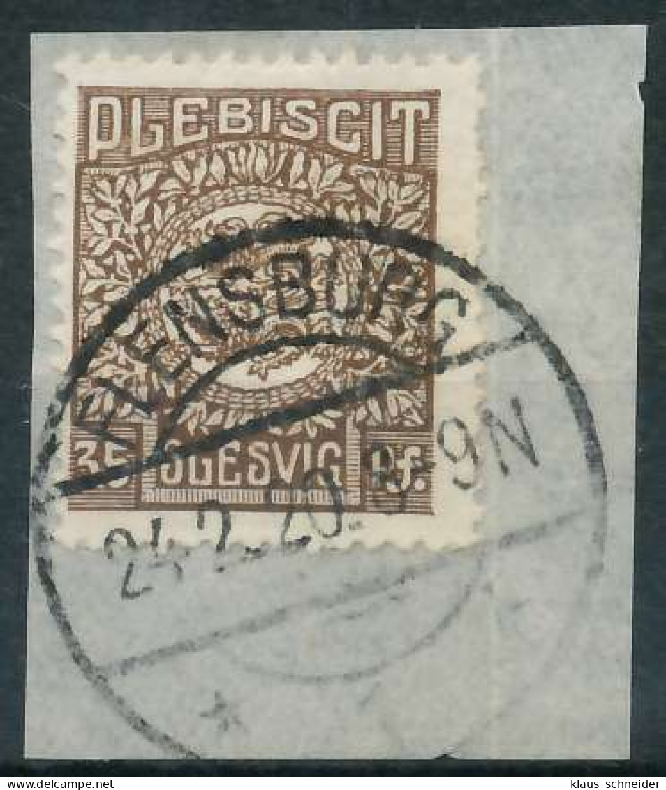 ABSTGEB SCHLESWIG Nr 8 Zentrisch Gestempelt Briefstück X4C3852 - Other & Unclassified