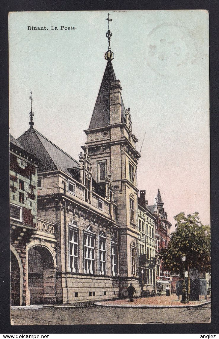 Belgium - Dinant La Poste / Post Office Posted 1908 To Familleureux - Dinant