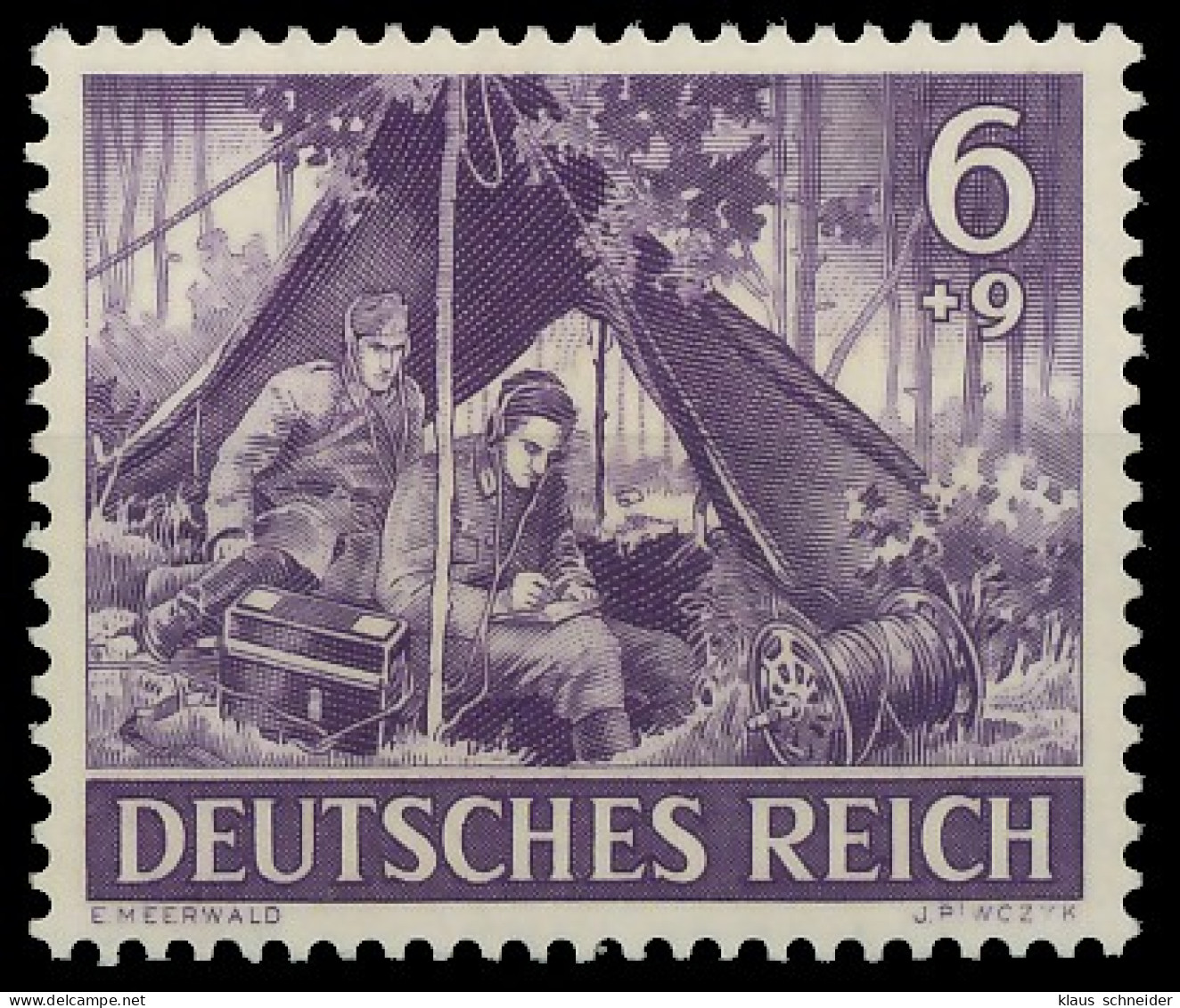 DEUTSCHES REICH 1943 Nr 834 Postfrisch S1452AA - Unused Stamps