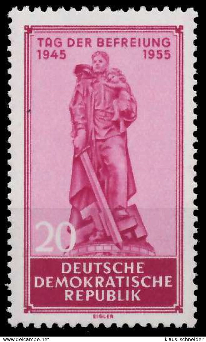 DDR 1955 Nr 463YII Postfrisch X53AB7A - Unused Stamps