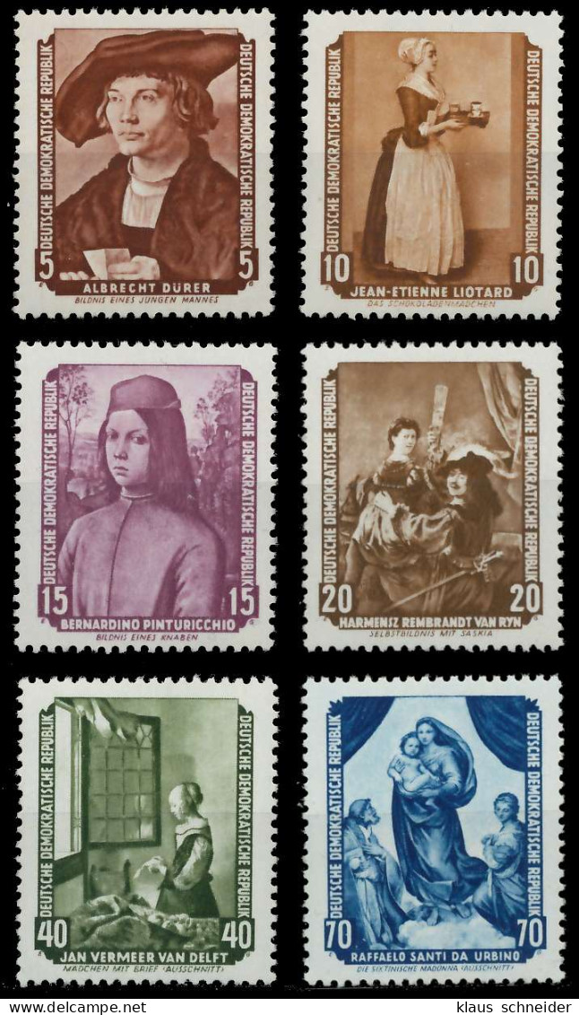 DDR 1955 Nr 504-509 Postfrisch X53AC12 - Unused Stamps