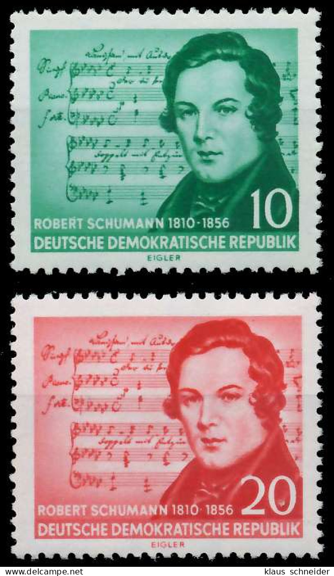 DDR 1956 Nr 528-529 Postfrisch X53AD22 - Neufs