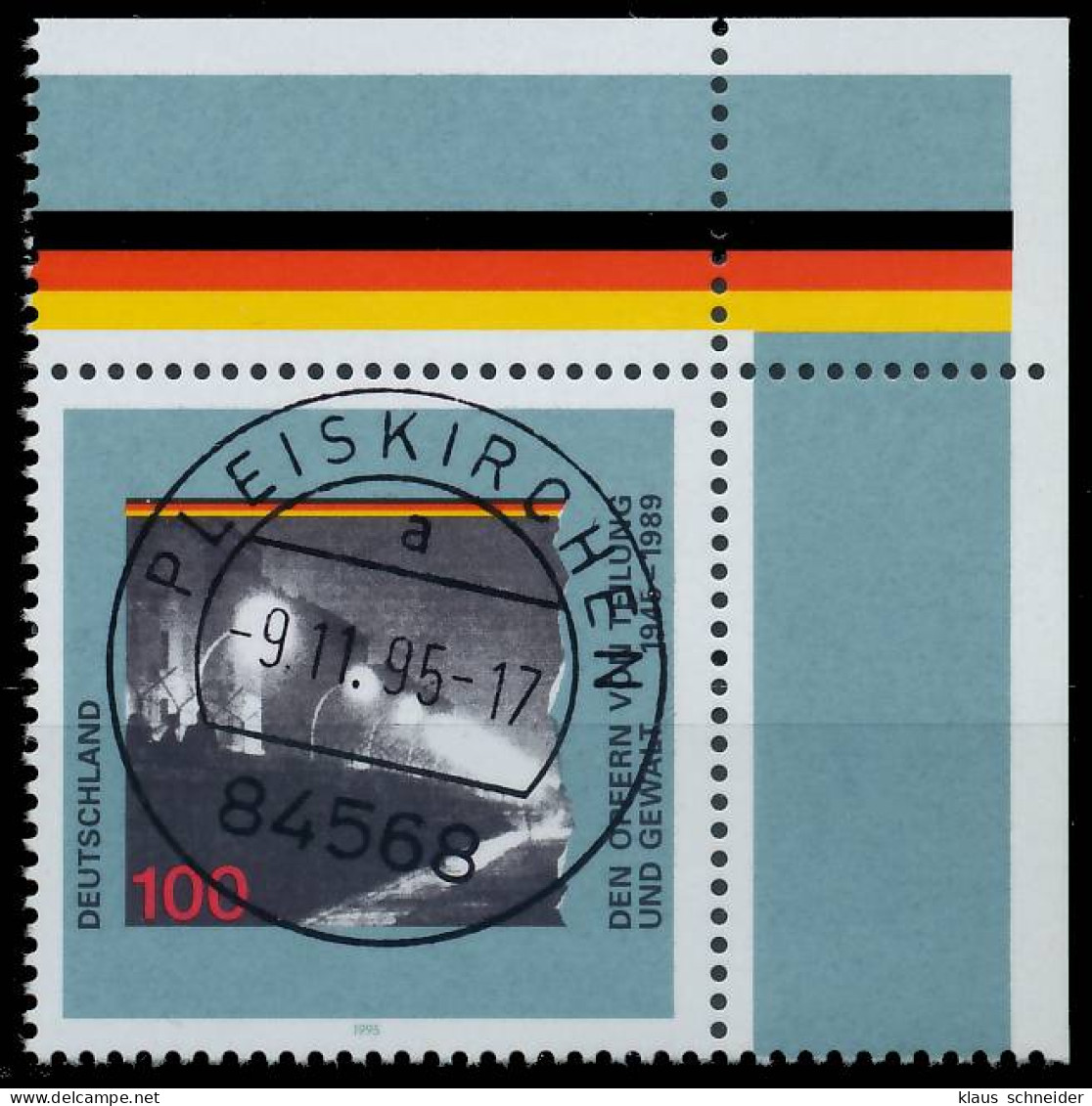 BRD BUND 1995 Nr 1830 Zentrisch Gestempelt ECKE-ORE X56ABDA - Used Stamps