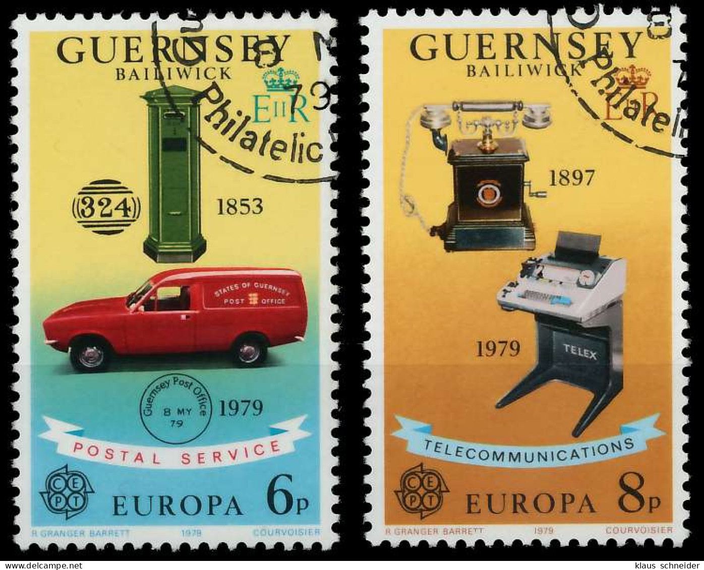 GUERNSEY 1979 Nr 189-190 Gestempelt X58D12E - Guernesey