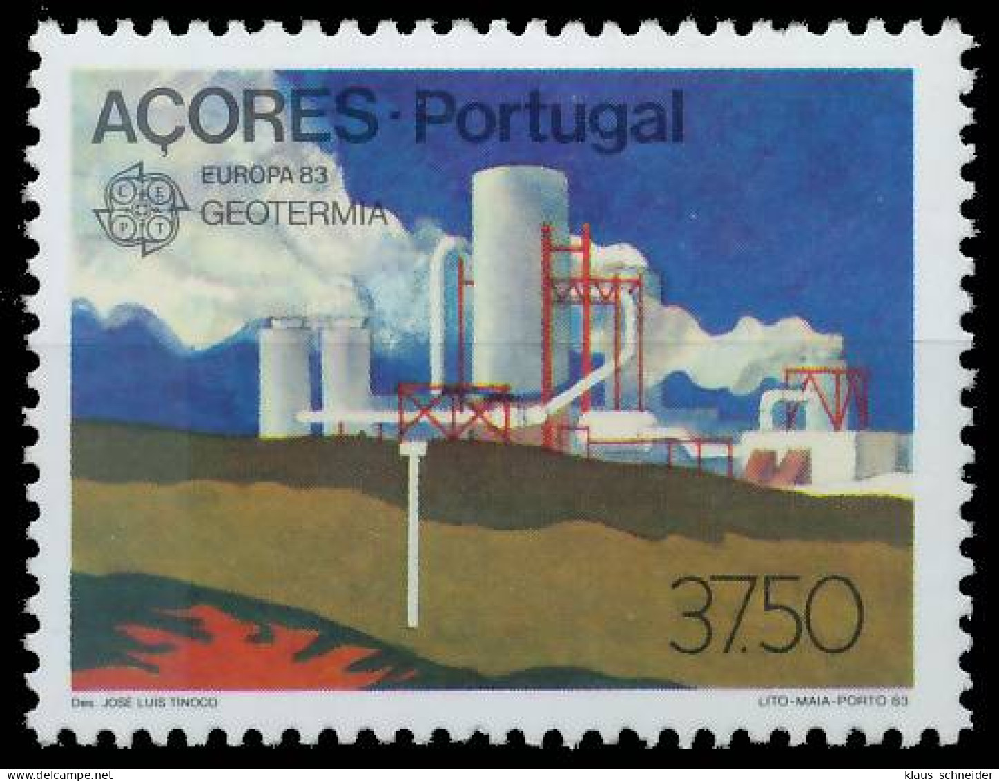 AZOREN 1980-1989 Nr 356 Postfrisch S1E9A96 - Azoren