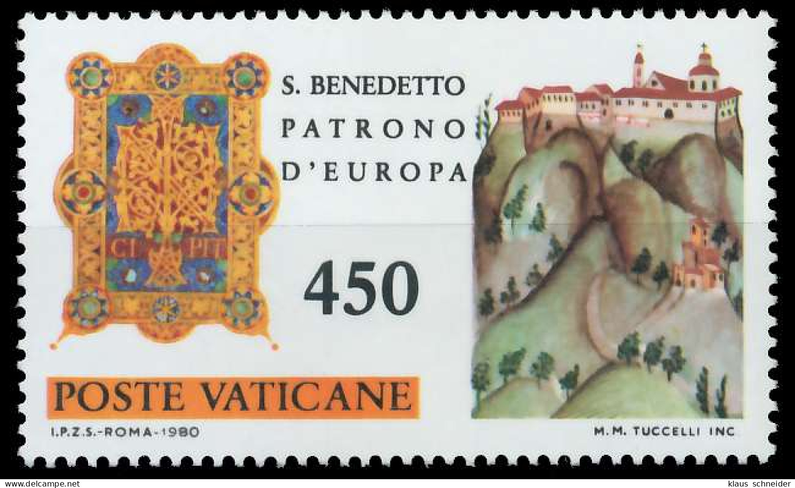 VATIKAN 1980 Nr 763 Postfrisch S2273AA - Unused Stamps