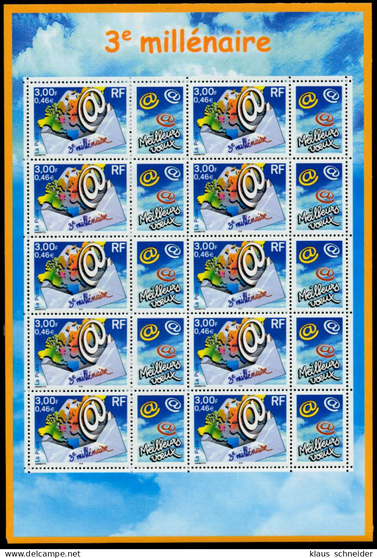 FRANKREICH Nr 3505IKB Postfrisch KLEINBG S254892 - Ungebraucht