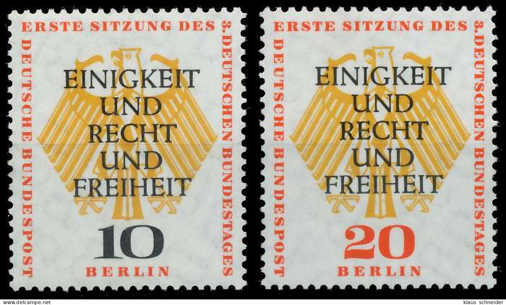 BERLIN 1957 Nr 174-175 Postfrisch S264142 - Neufs