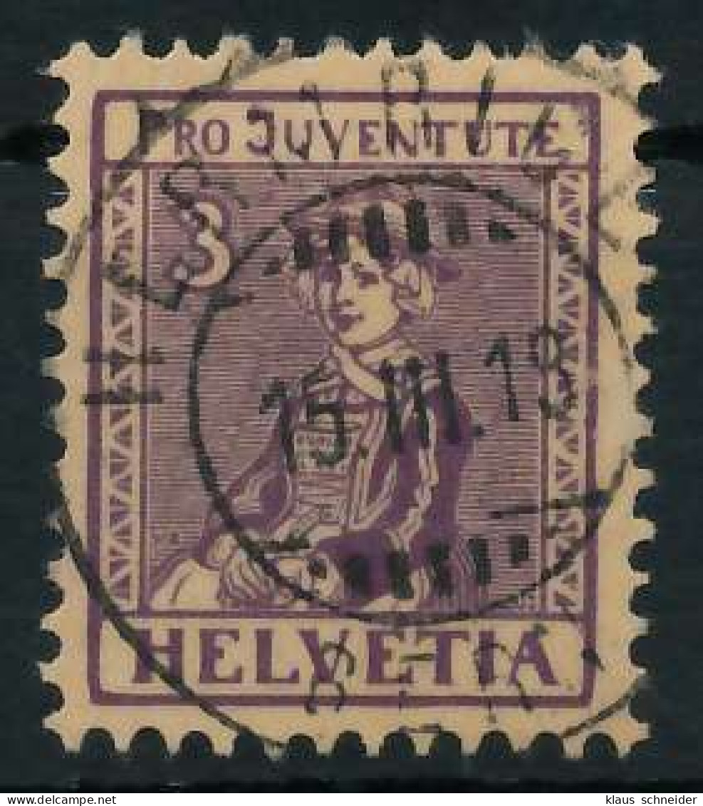 SCHWEIZ PRO JUVENTUTE Nr 133 Zentrisch Gestempelt X6A353E - Used Stamps