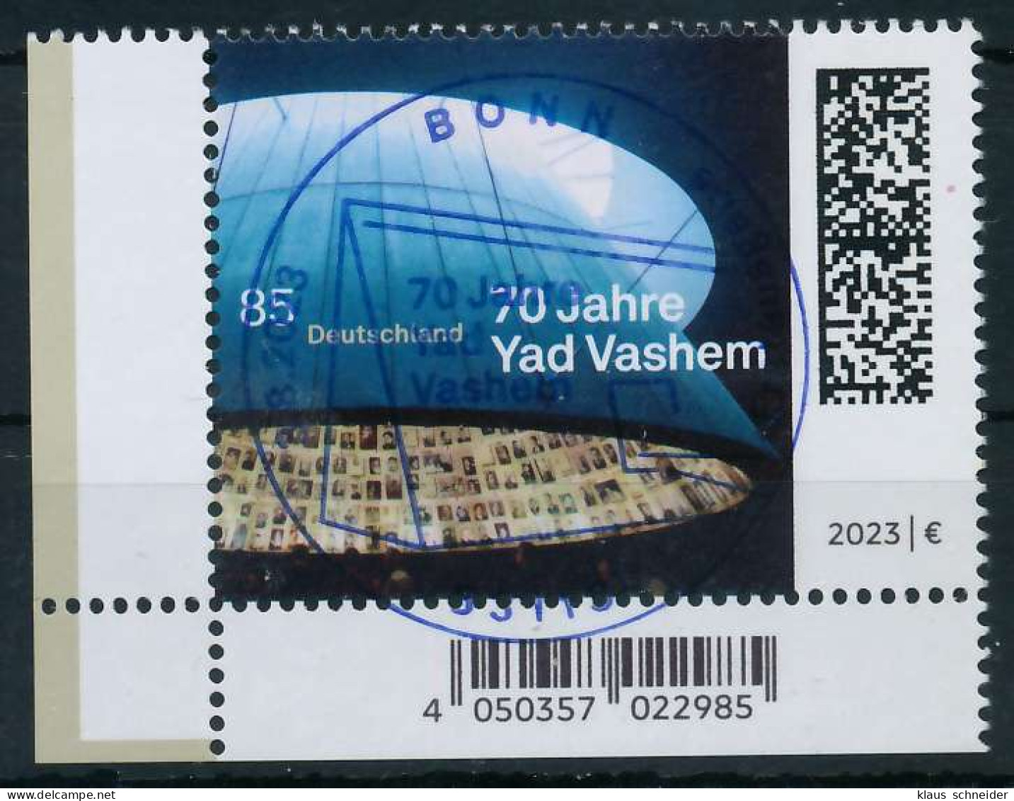 BRD BUND 2023 Nr 3781 ESST Zentrisch Gestempelt ECKE-ULI X6C272E - Used Stamps