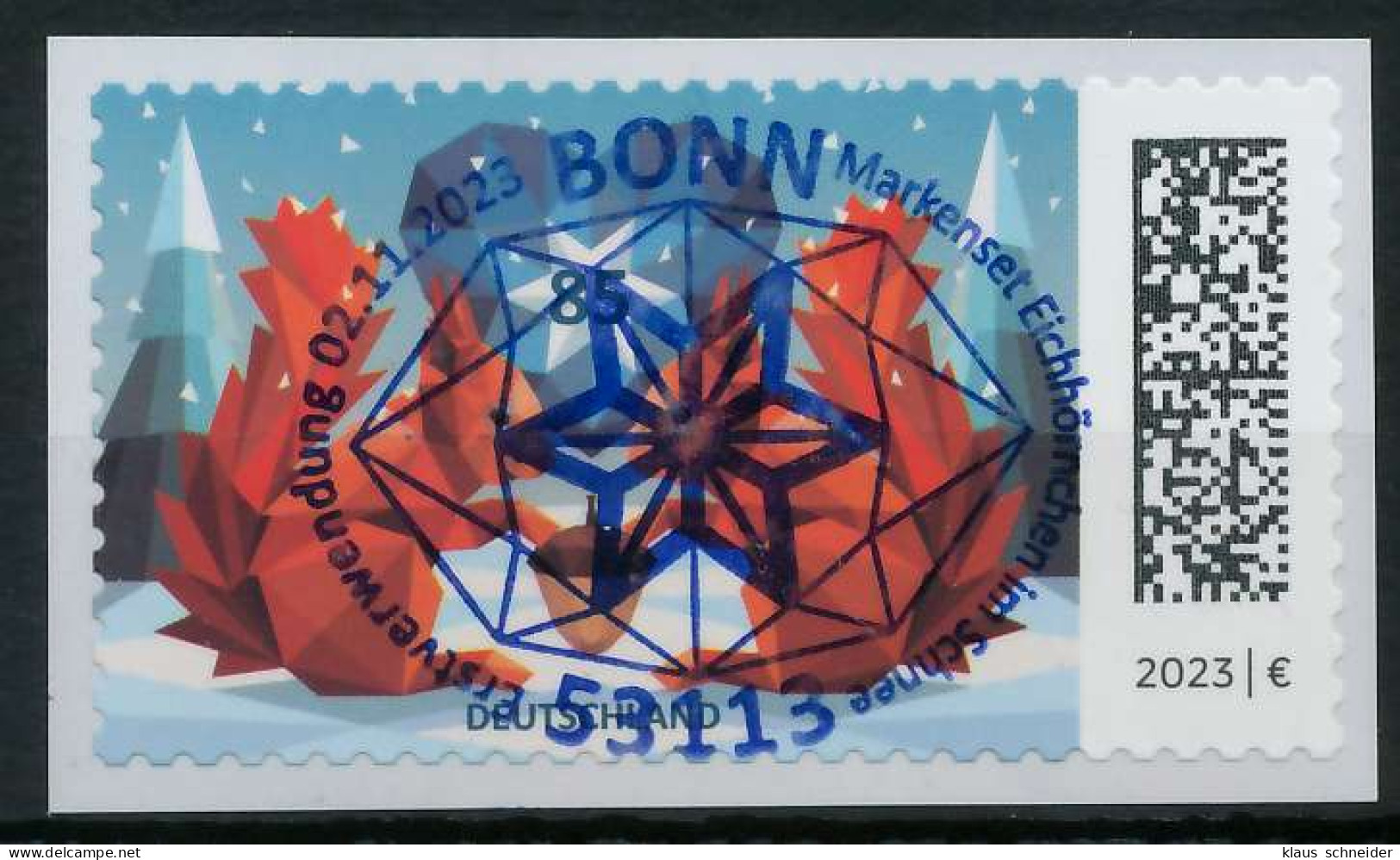 BRD BUND 2023 Nr 3802 ESST Zentrisch Gestempelt X6C298A - Used Stamps