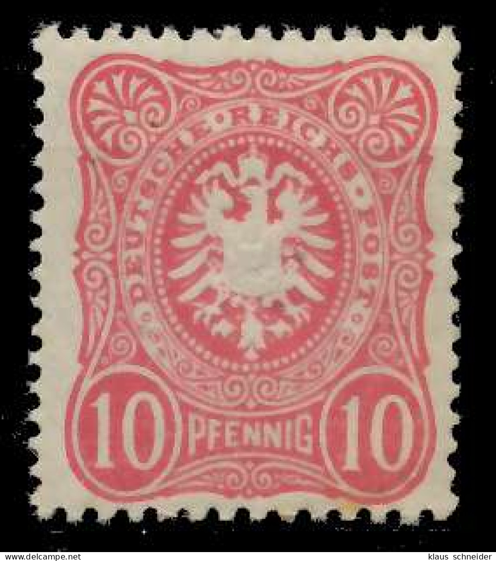 DEUTSCHES REICH 1880 88 ADLER Nr 41IIb Postfrisch X6D3EBA - Unused Stamps