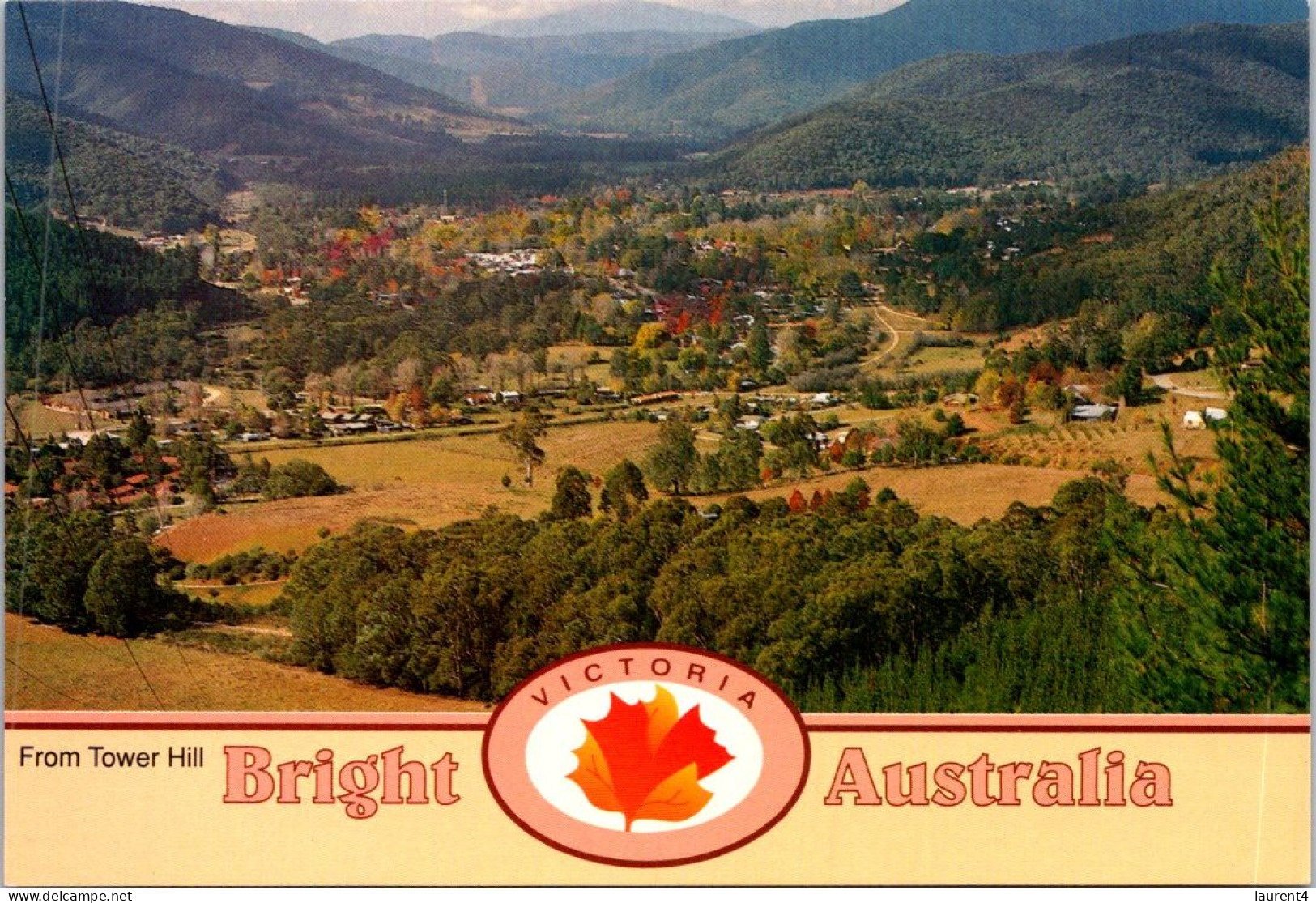 15-5-2024 (5 Z 16) Australia - VIC - Bright (2 Postcards) - Andere & Zonder Classificatie