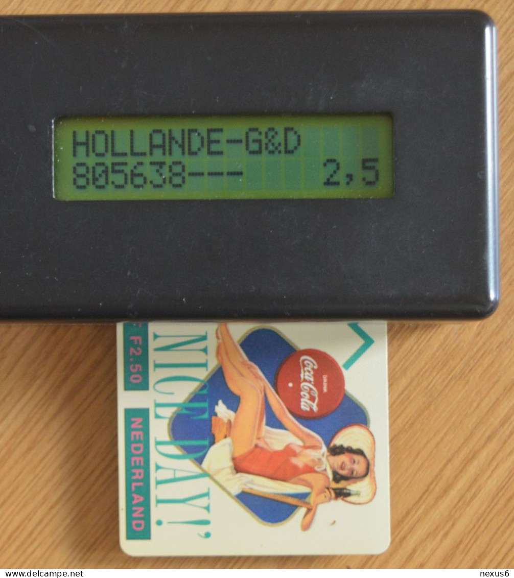 Netherlands - KPN - Chip - CRD202 - Coca Cola ''Have A Nice Day'', 11.1995, 2.50ƒ, 1.500ex, Mint - Privadas