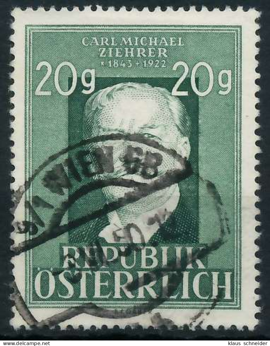 ÖSTERREICH 1948 Nr 855 Zentrisch Gestempelt X75E53E - Used Stamps
