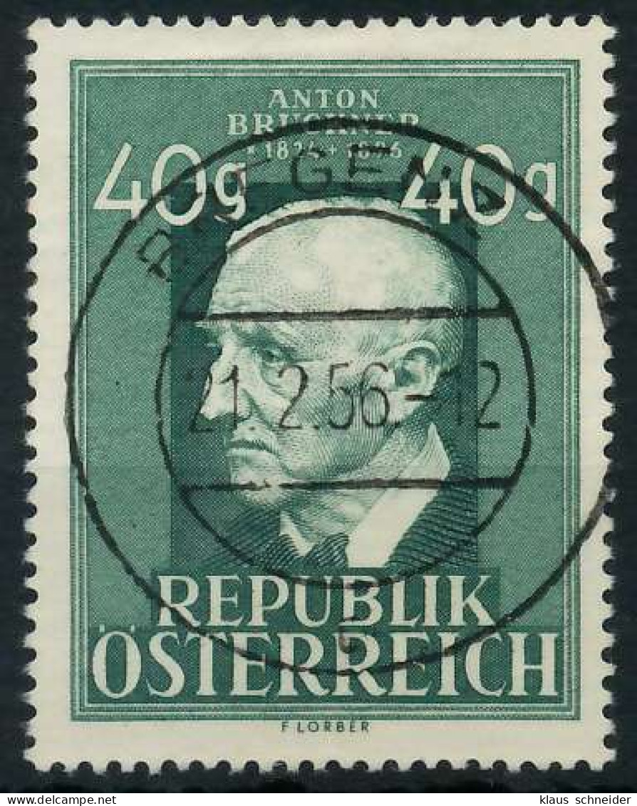 ÖSTERREICH 1949 Nr 941 Zentrisch Gestempelt X75E57E - Oblitérés