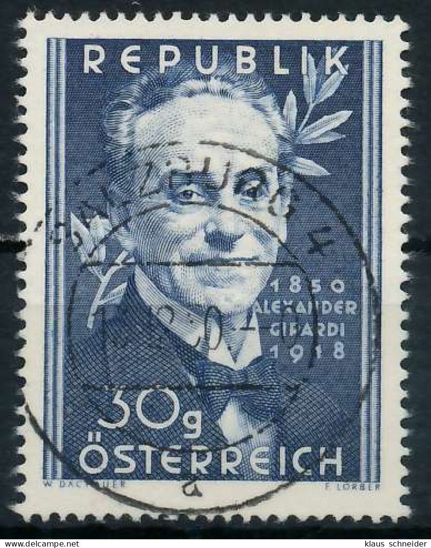 ÖSTERREICH 1950 Nr 958 Zentrisch Gestempelt X75E5BA - Gebraucht