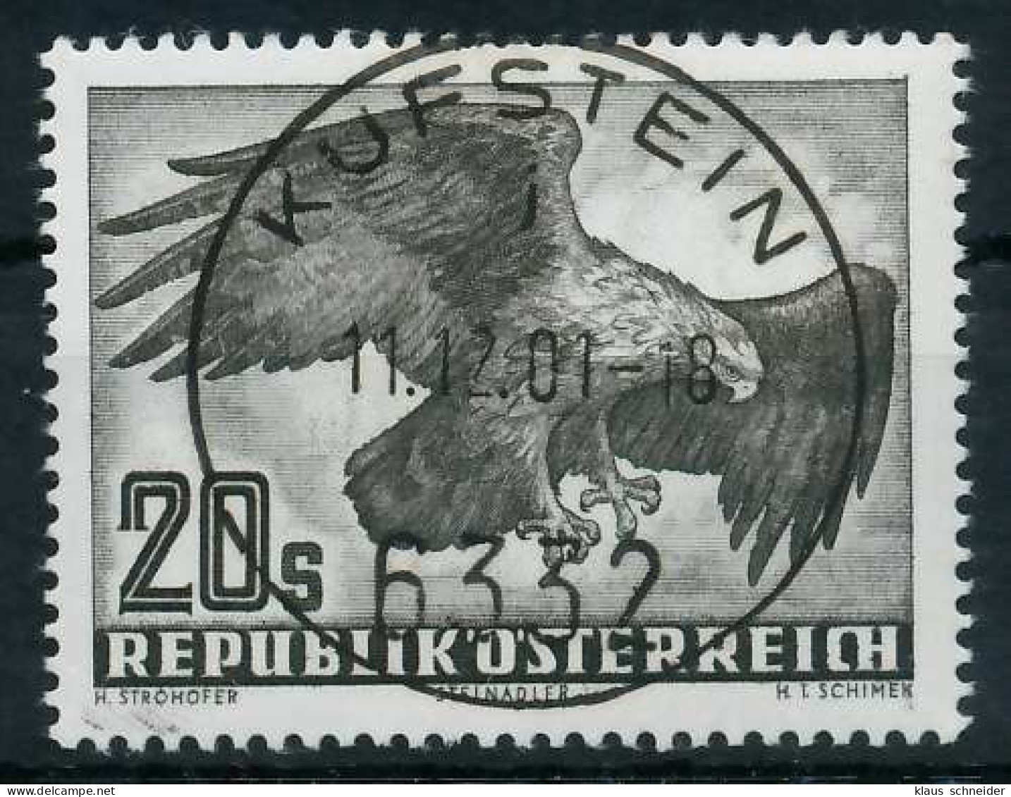 ÖSTERREICH 1952 Nr 968y Zentrisch Gestempelt X75E5C2 - Oblitérés