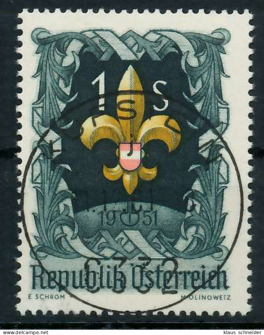 ÖSTERREICH 1951 Nr 966 Zentrisch Gestempelt X75E5E6 - Used Stamps