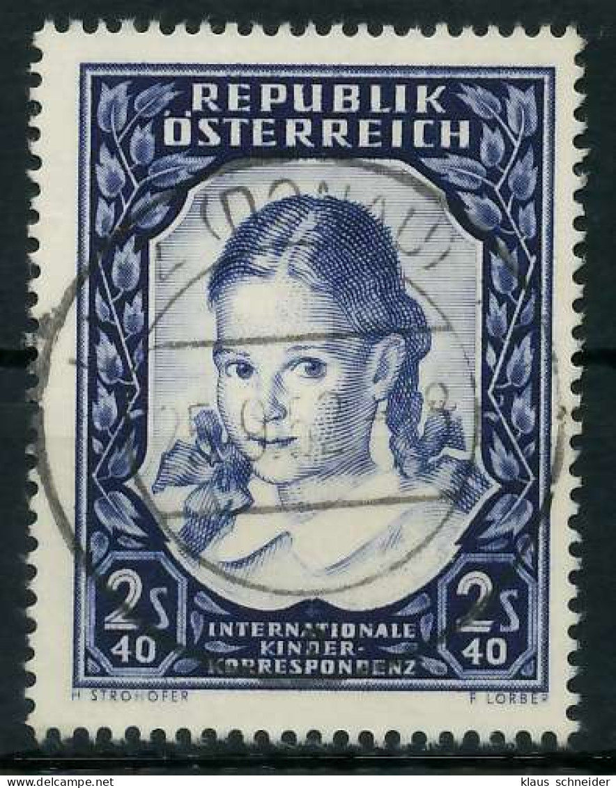 ÖSTERREICH 1952 Nr 976 Zentrisch Gestempelt X75E642 - Used Stamps