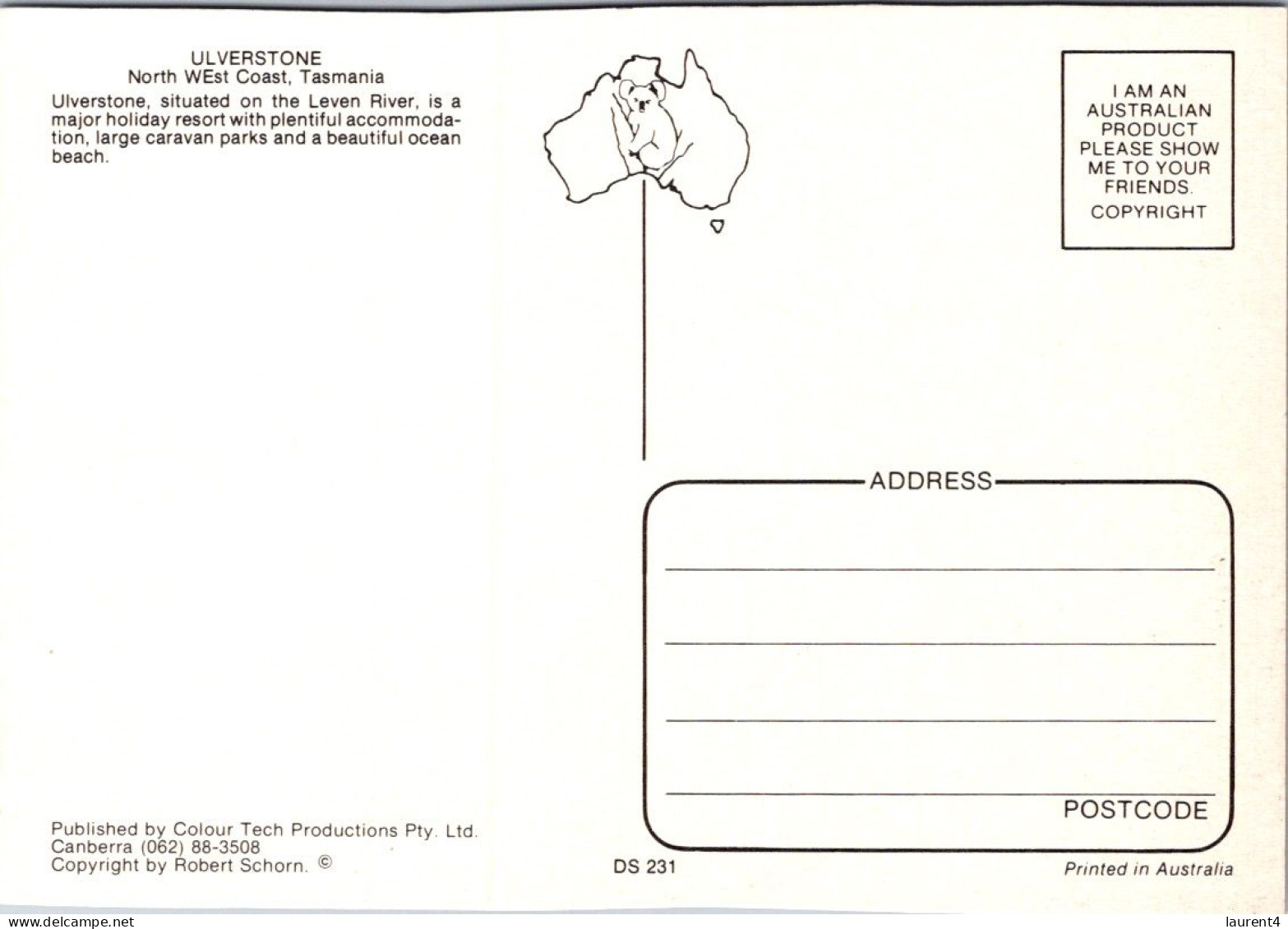 15-5-2024 (5 Z 16) Australia - TAS - Ulverstone - Otros & Sin Clasificación