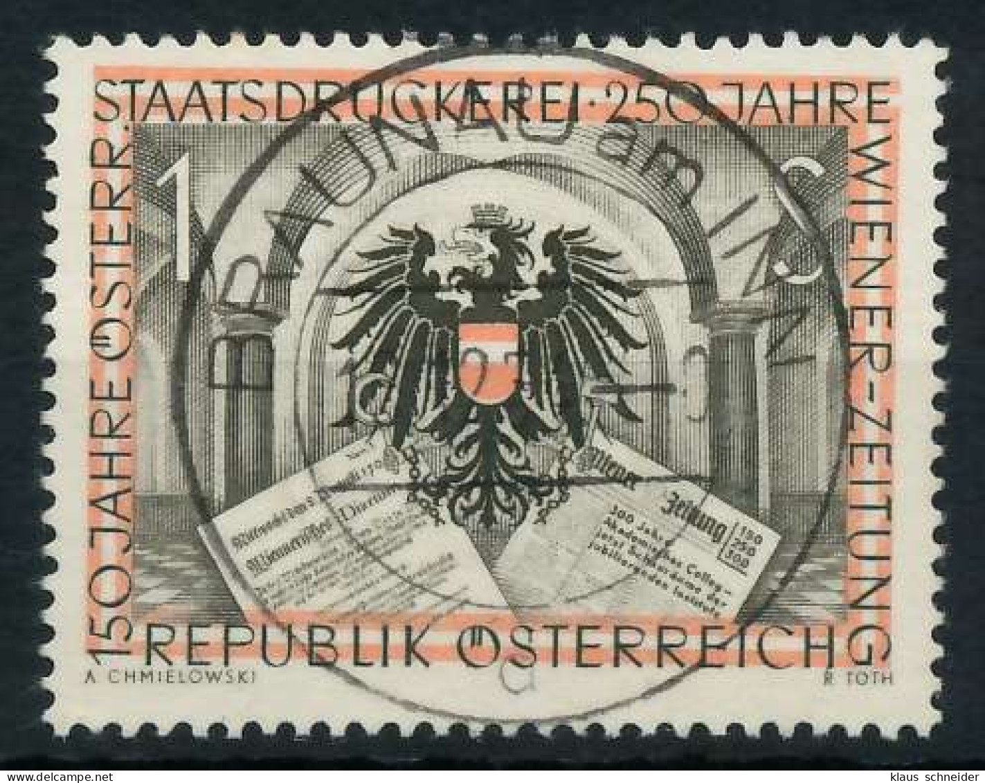 ÖSTERREICH 1954 Nr 1011 Zentrisch Gestempelt X75E6B2 - Gebraucht