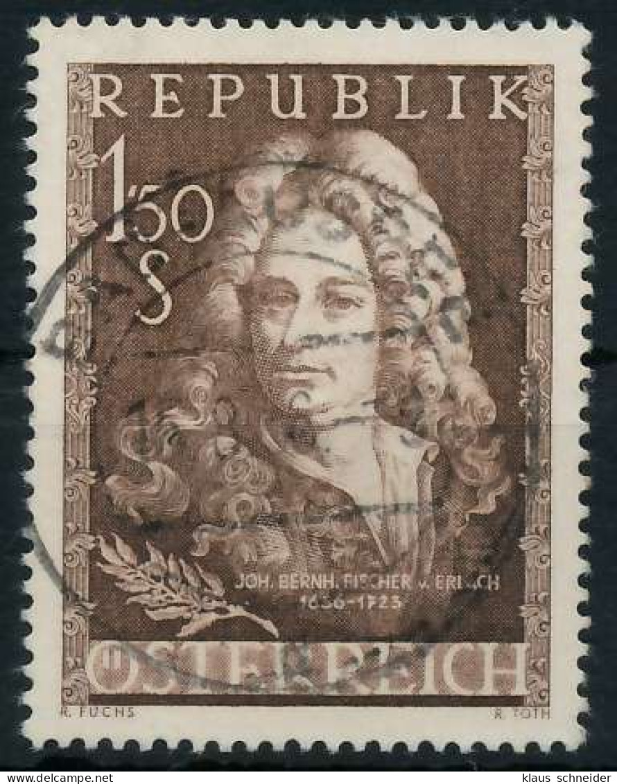 ÖSTERREICH 1956 Nr 1028 Zentrisch Gestempelt X75E6FE - Oblitérés