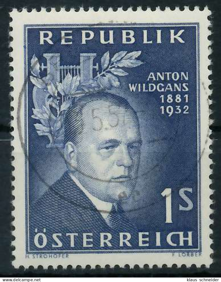 ÖSTERREICH 1957 Nr 1033 Zentrisch Gestempelt X75E716 - Used Stamps