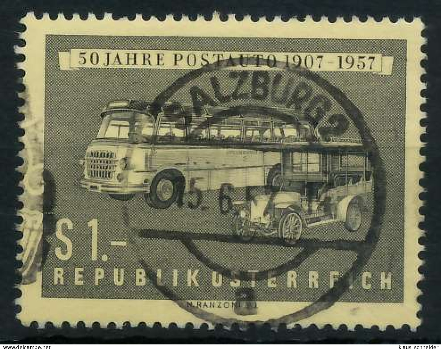 ÖSTERREICH 1957 Nr 1034 Zentrisch Gestempelt X75E71E - Used Stamps
