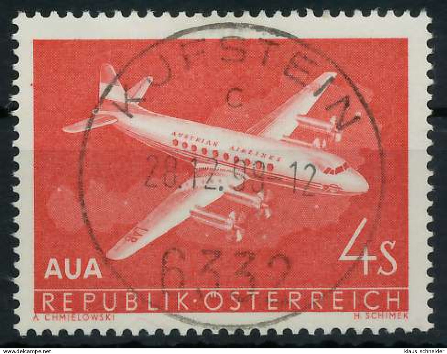 ÖSTERREICH 1958 Nr 1041 Zentrisch Gestempelt X75E72E - Gebraucht