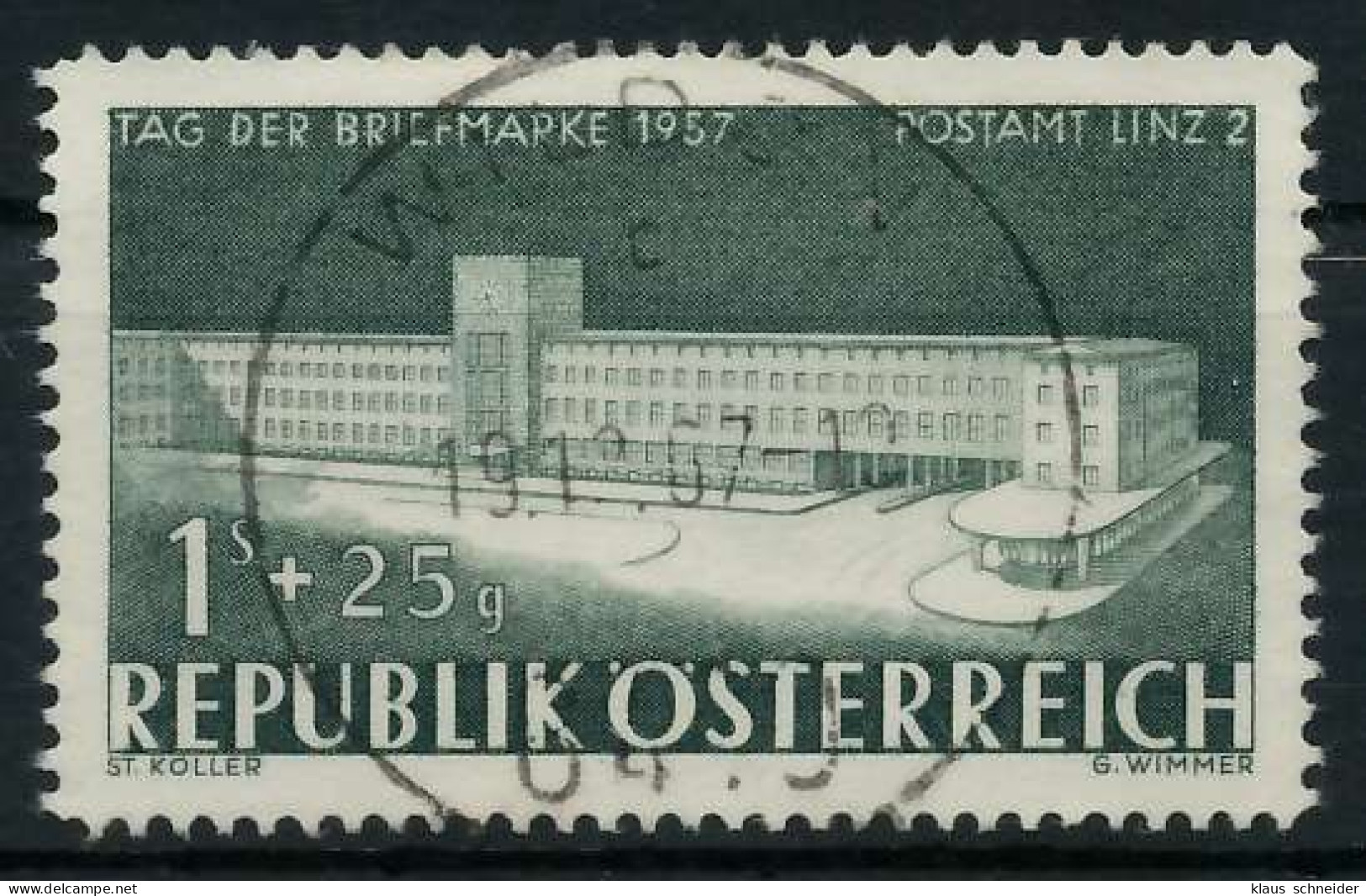 ÖSTERREICH 1957 Nr 1039 Zentrisch Gestempelt X75E726 - Used Stamps