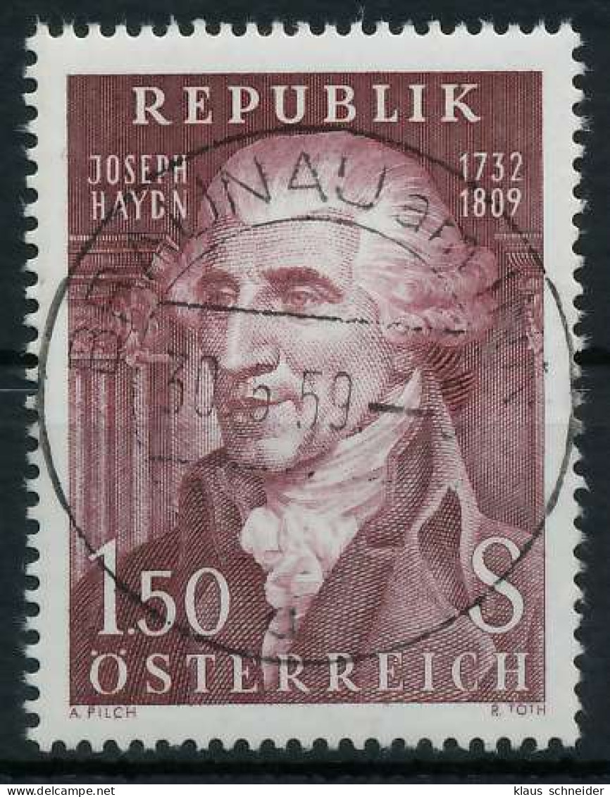 ÖSTERREICH 1959 Nr 1066 Zentrisch Gestempelt X75E766 - Used Stamps