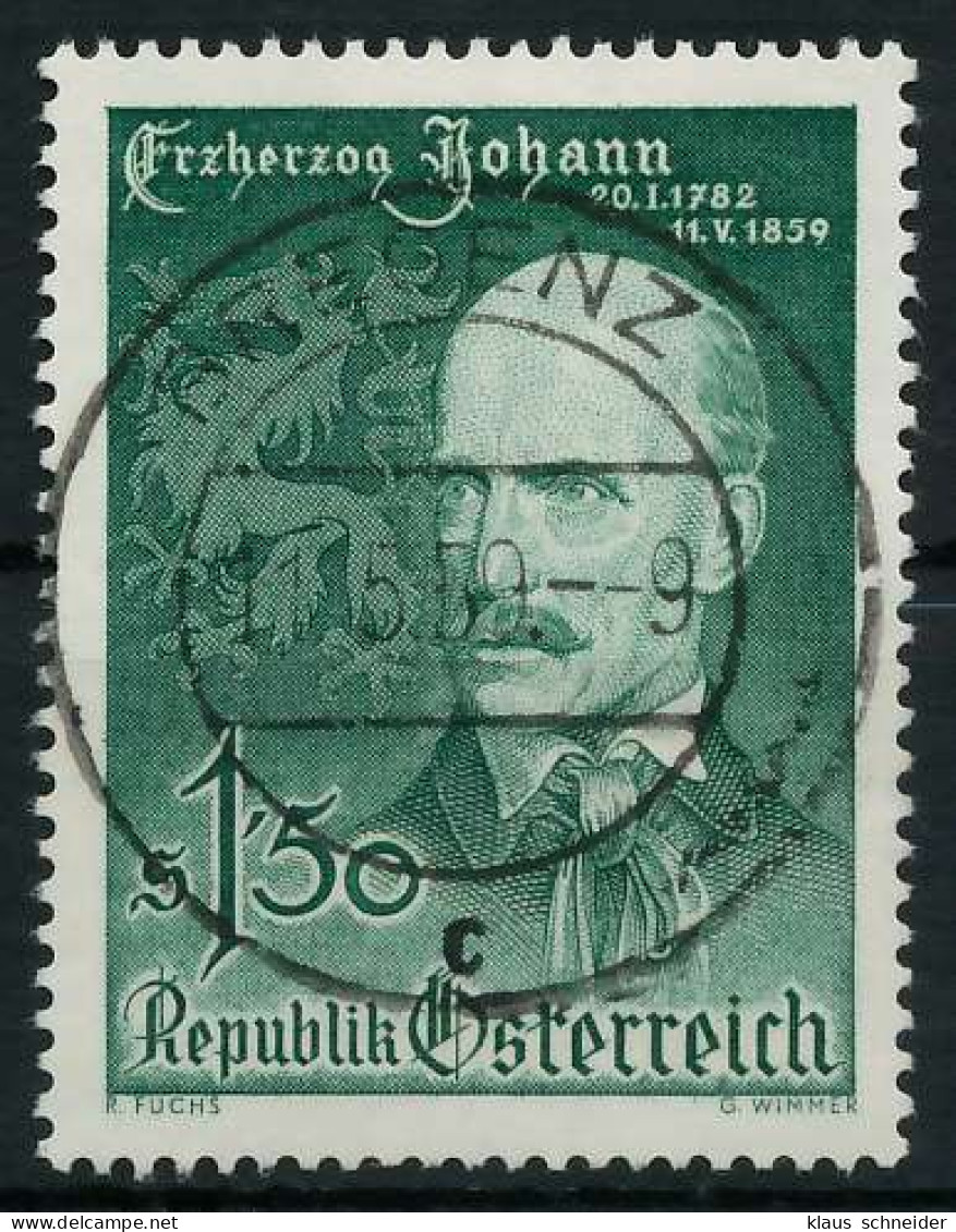 ÖSTERREICH 1959 Nr 1061 Zentrisch Gestempelt X75E76A - Used Stamps