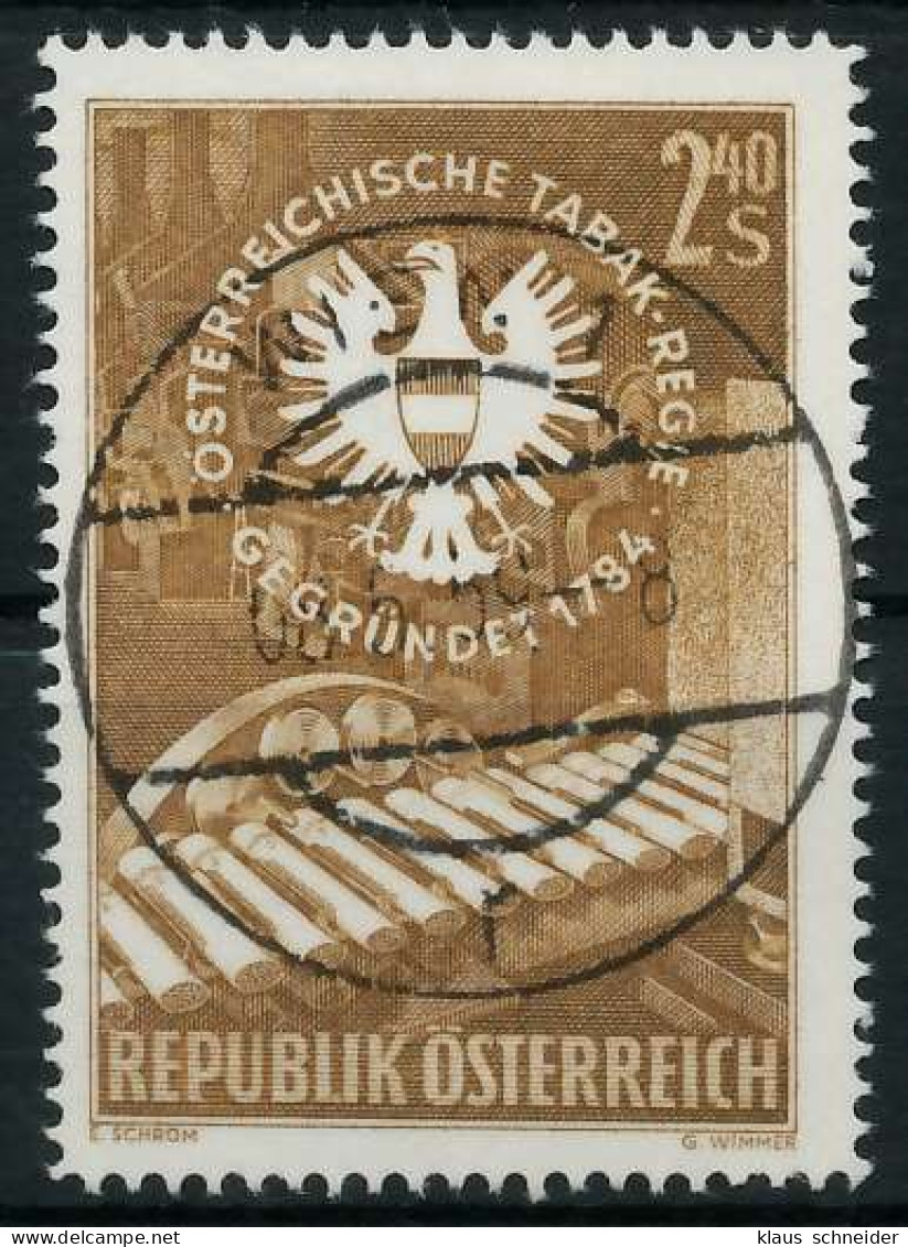 ÖSTERREICH 1959 Nr 1060 Zentrisch Gestempelt X75E76E - Used Stamps