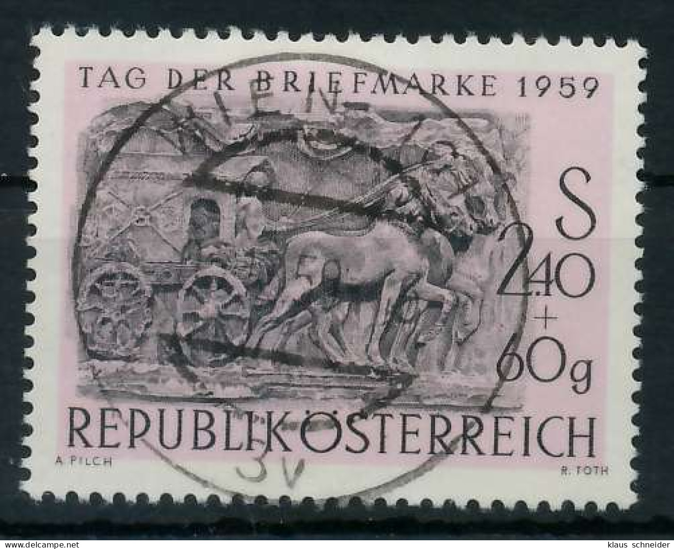 ÖSTERREICH 1959 Nr 1072 Zentrisch Gestempelt X75E77A - Used Stamps
