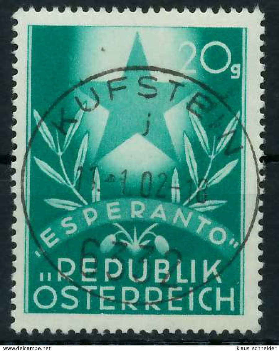 ÖSTERREICH 1949 Nr 935 Zentrisch Gestempelt X75E7D2 - Oblitérés