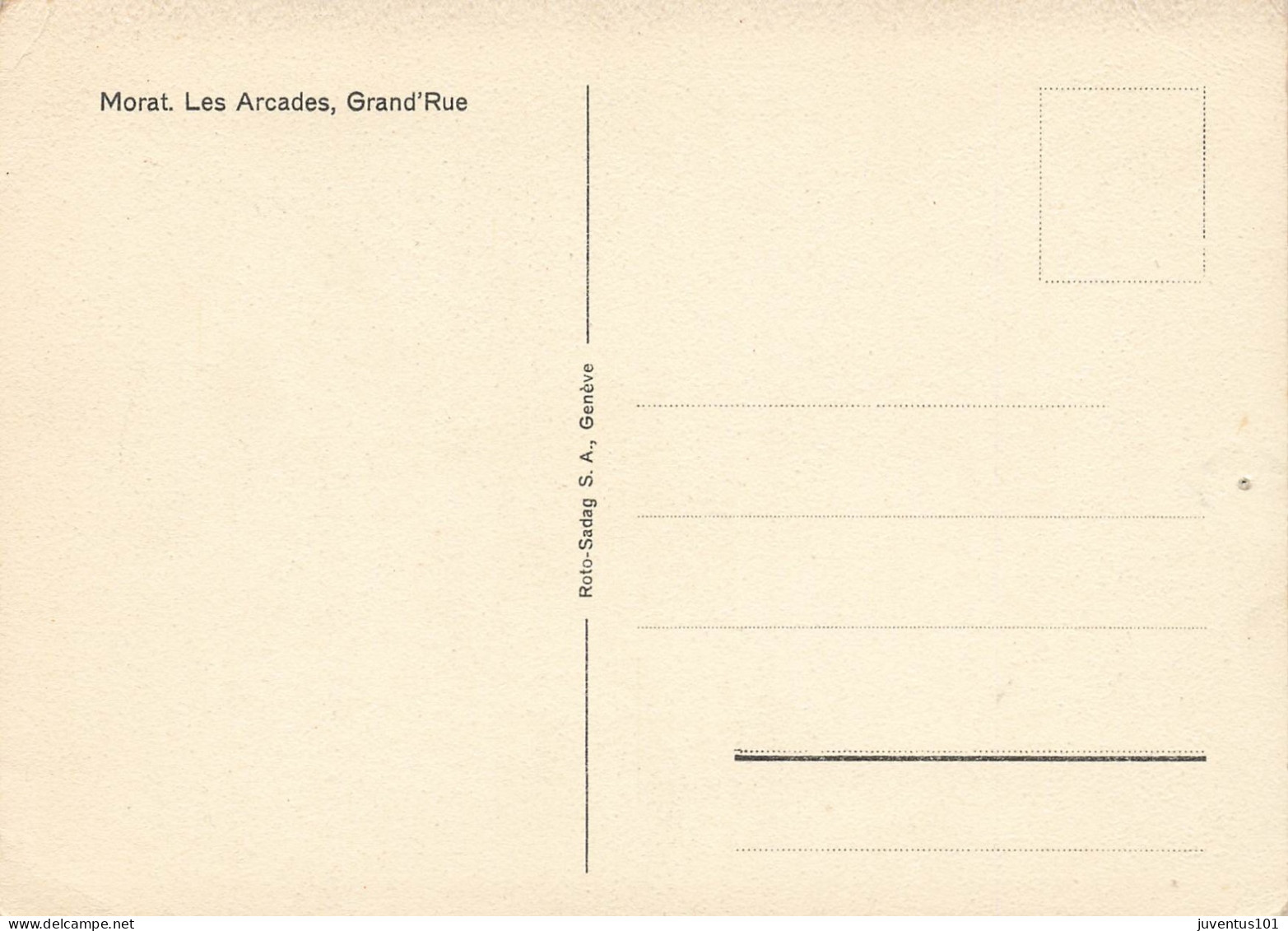 CPSM Morat-Les Arcades-Grand'Rue-Illustration De RUBLI-RARE    L2920 - Morat