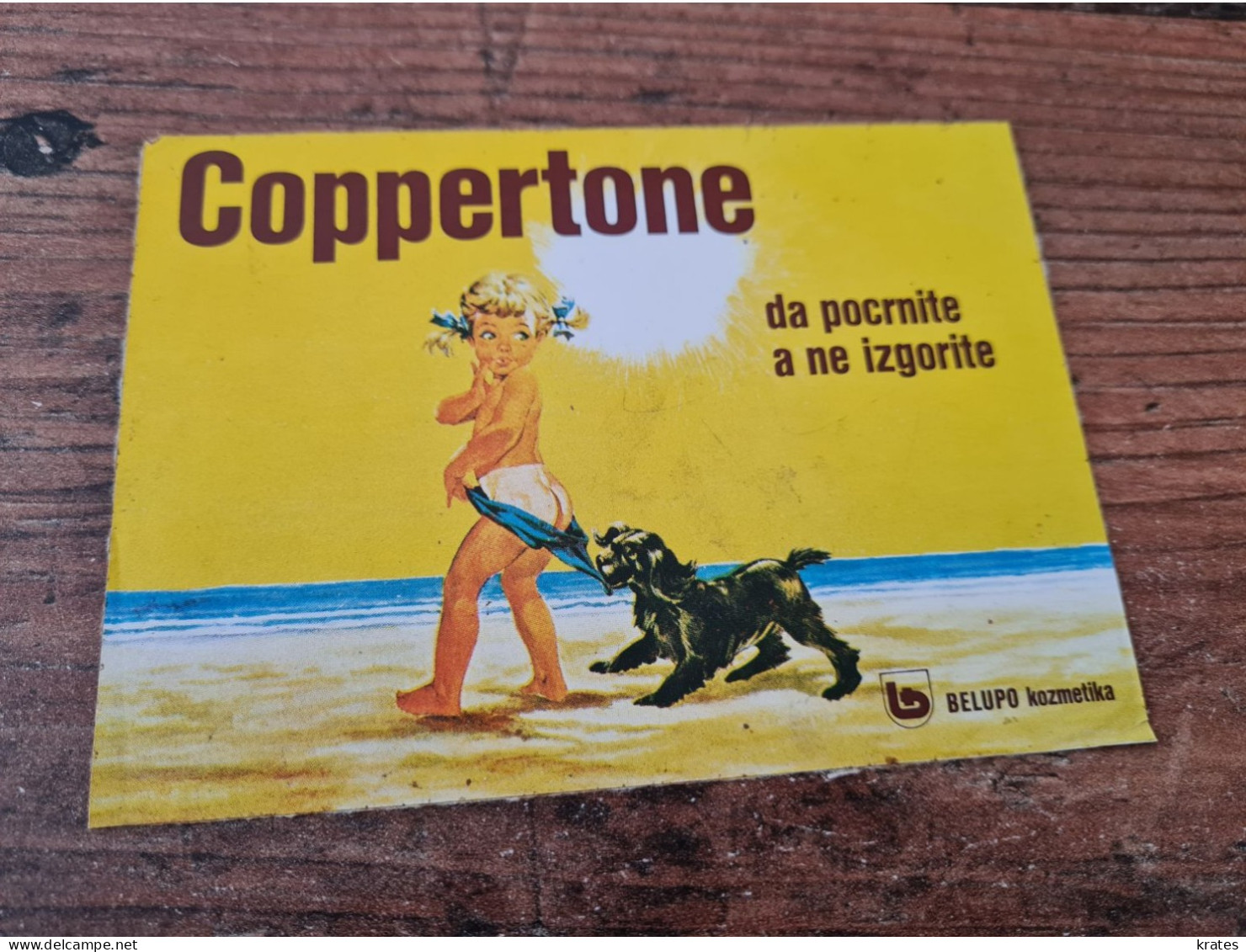 Postcard - Coppertone   (V 38094) - Publicité