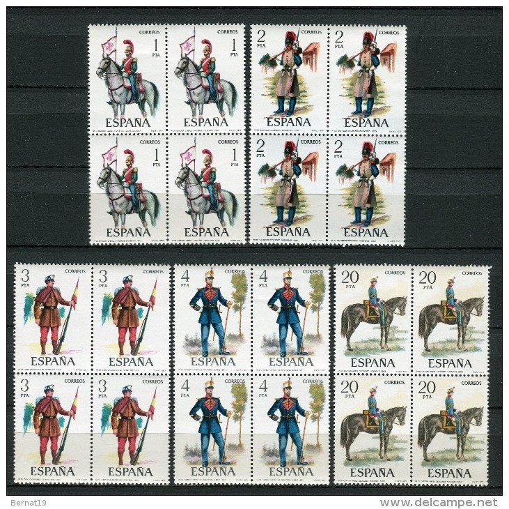 España 1977. Edifil 2381-85 X 4 ** MNH. - Unused Stamps